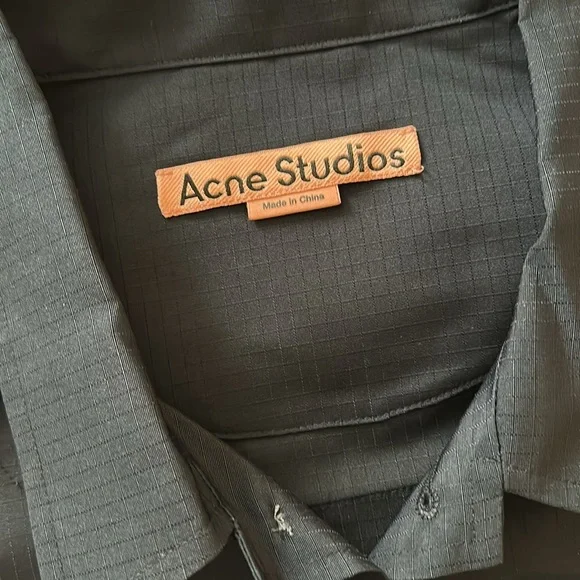 NWT Men's Casual Ribstop Jacket in Dark Blue - Picture 7 of 10